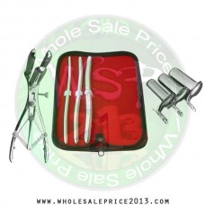  Hegar uterine dilator 3 pieces set, 7-8, 9-10, 13-14, mathieu collin 3pcs
